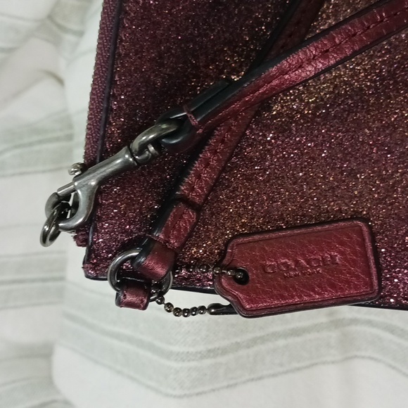 Purple Coach Wristlet - Picture 5 of 9